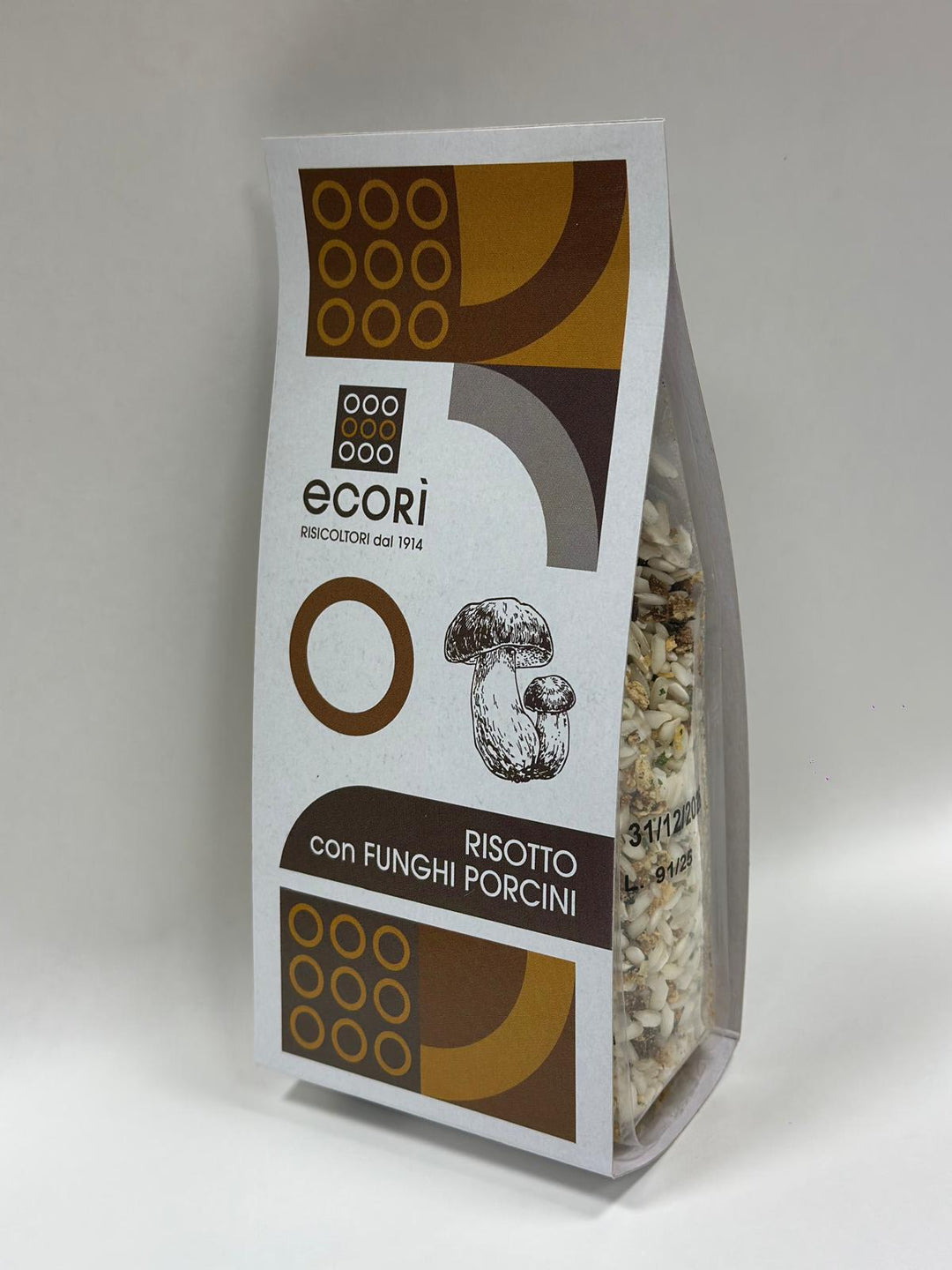 Risottino 250 gr ai funghi porcini con Riso Carnaroli