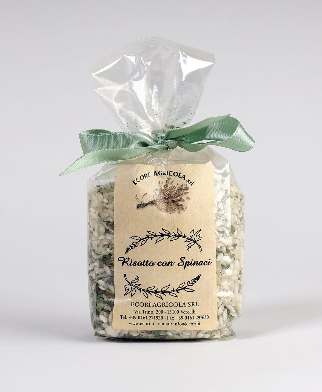 risottino con spinaci con riso carnaroli classico