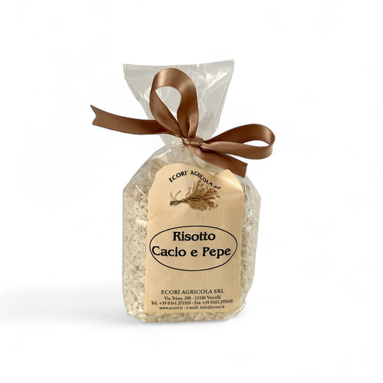 Risottino 300 gr cacio e pepe con Riso Carnaroli Classico