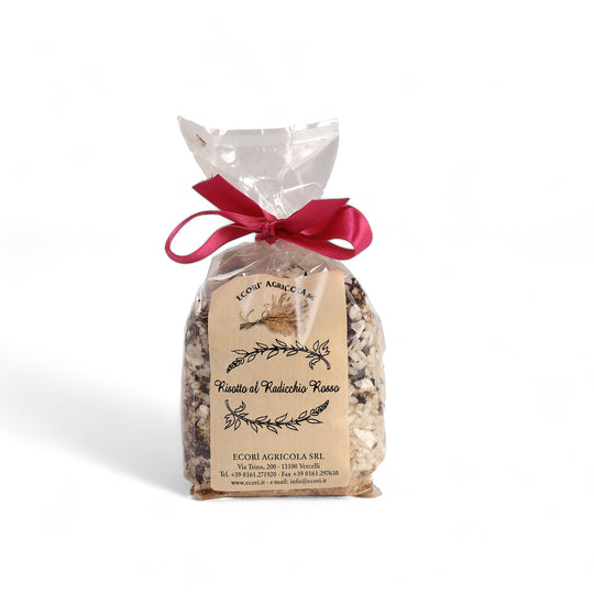 Risottino 300 gr Radicchio rosso e speck Riso Carnaroli Classico