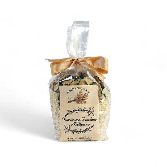 Risottino 300 gr Zucchine e Zafferano Riso Carnaroli Classico